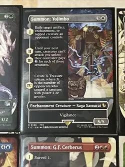 Final Fantasy Magic the Gathering Summon: 10x Cards (Borderless) Non-Foil Card - Image 5