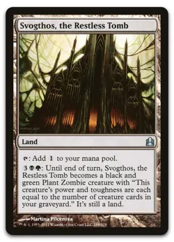 Svogthos, the Restless Tomb #289 (NM) Commander CMD Magic MTG - Image 1