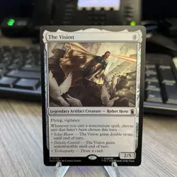 Magic The Gathering The Vision Marvel Super Heroes Foil - Image 1