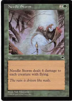 Needle Storm *PLAYSET* Magic MtG x4 Tempest SP - Image 1