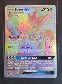 Pokemon Scizor GX 175/168 Secret Rare Holo Card - 2016 Set - Pokemon TCG English - Image 1