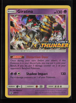 Giratina #SM151 - Lost Thunder Stamped Prerelease Promo Pokemon Card Pokemon TCG - Image 1