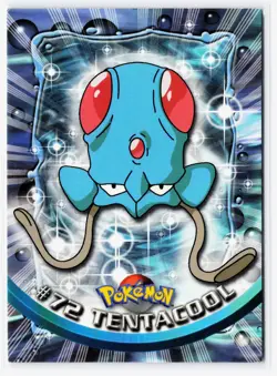 1999 Topps Pokemon TV Animation Edition Series 1 #72 Tentacool - Image 1