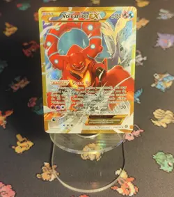 Volcanion EX - #115 2016 XY: Steam Siege - Full Art Secret Rare - Pokemon TCG - Image 1