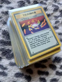 Pokemon Old Trainer Card Bundle Set Lot Collection Base Jungle Fossil Rocket Etc - Image 1