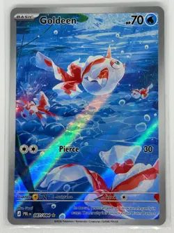 Goldeen - 087/084 - Pitch Black - Illustration Rare Holo Pokemon TCG NM/Mint - Image 1