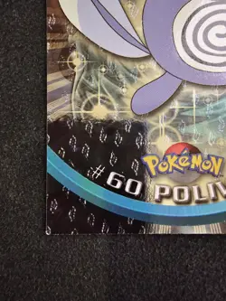 #60 Topps Chrome 2000 Poliwag Pokemon TV Animation Series 1 NM - Image 5
