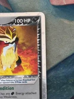 Pokemon TCG Rocket's Entei ex Team Rocket Returns Holo 97/109 - Image 4