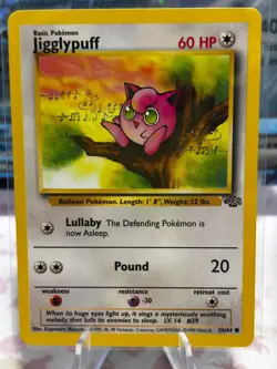 Jigglypuff 54/64 Pokemon Jungle Set - NM - Image 1