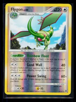 Pokemon Rising Rivals Flygon 5/111 Rare Reverse Holo LP - Image 1