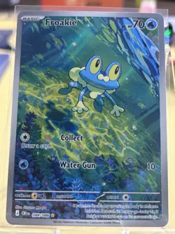Froakie 088/086 Crown Zenith Rare Full Art Holo Pokemon TCG EN 2023 - Image 1