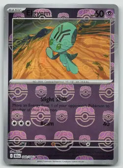 Pokemon Elgyem (Master Ball Pattern) 040/086 Black Bolt Common Holo NM - Image 1