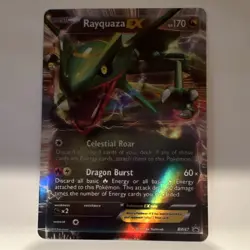The Pokemon Company Rayquaza EX Black & White Promo Holo 170 HP BW47 EN - Image 2