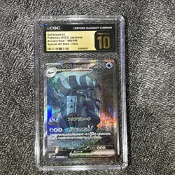 ✨✨ CGC Pristine 10 Golisopod ex 088/066 Pokemon Japanese Ancient Roar SAR/SIR - Image 1