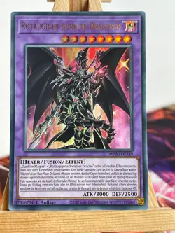 Rotaugiger Dunkler Dragoner MP20-DE249 Ultra Rare Deutsch NM YUGIOH - Image 1