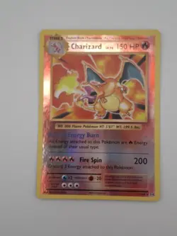 Pokemon TCG Charizard Evolutions Reverse Holo Card 11/108 NM Condition - Image 1