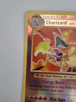 Pokemon TCG Charizard Evolutions Reverse Holo Card 11/108 NM Condition - Image 2
