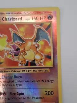 Pokemon TCG Charizard Evolutions Reverse Holo Card 11/108 NM Condition - Image 3