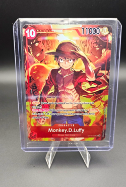 One Piece CCG Monkey D. Luffy ST10-006 SR Foil Character 11000 Rush EN Sealed - Image 1