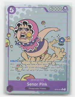 One Piece - Senor Pink (Parallel) - Royal Blood OP10-067 - NM - Image 1
