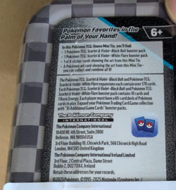 Pokemon TCG: Unova Mini Tin–Eelektross & Galvantula (2 Booster Packs & 1 Sticker - Image 3