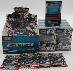 Lot of (7) Pokemon Black Bolt Booster Bundles & 6 Packs w Display Box - Image 2