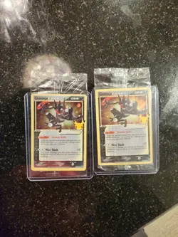 Pokemon Celebrations Greninja 2x Gold Star Promo Sealed SWSH144 TCG - Image 1