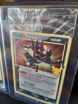 Pokemon TCG - 2 x Greninja Gold Star promo - SWSH144 SEALED Celebrations 25th nm - Image 5