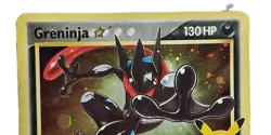 🐸 Pokemon Celebrations Greninja Gold Star SWSH144 Black Star Promo - Sealed - Image 2