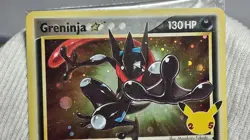 🐸 Pokemon Celebrations Greninja Gold Star SWSH144 Black Star Promo - Sealed - Image 3