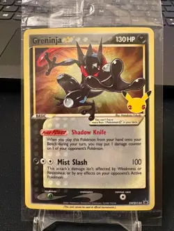 2021 Pokemon Greninja Gold Star SWSH144 Celebrations Promo Factory Sealed/Unopen - Image 1