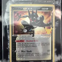 2021 Pokemon Greninja Gold Star SWSH144 Celebrations Promo Factory Sealed/Unopen - Image 2