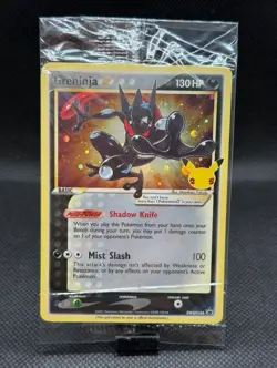 Greninja Gold Star SWSH144 Pokemon Celebrations SEALED ETB Promo NM/M - Image 1