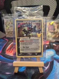 Pokemon Greninja TCG Gold Star SWSH144 25th Celebrations Promo - Sealed - Image 1