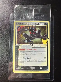 Greninja Gold Star Pokemon Celebrations Promo SWSH144 *SEALED* - Image 3