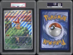 2025 POKEMON SVP UNOVA VICTINI ILLUSTRATION COLLECTION JUMBO #208 VICTINI PSA 10 - Image 3