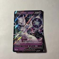 Mewtwo V 030/078 Pokemon GO Holo - Image 1