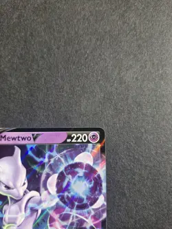 Mewtwo V 030/078 Pokemon GO Ultra Rare Holo Near Mint English Pokemon Card - Image 4
