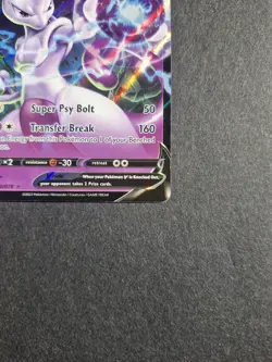 Mewtwo V 030/078 Pokemon GO Ultra Rare Holo Near Mint English Pokemon Card - Image 5