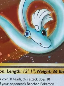 Erika's Dragonair #4/132 Gym Heroes Pokemon Holo Rare 🌀SWIRL🌀 - LP+ Condition - Image 3