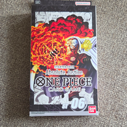 Bandai One Piece Card Game Starter Deck Absolute Justice Sakazuki 50 EN ST-06 - Image 1