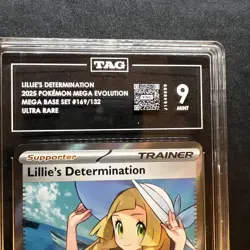 Lillies Determination 169/132 SIR Mega Evolution Pokemon Card TAG 9 - Image 3