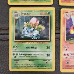 Pokemon TCG Base Set WOTC 1999 Lot 6 Cards Lightly Played Basic Stage 1 - Image 5