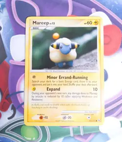 Mareep 82/127 Pokemon TCG Platinum Card Uncommon Rare YUKA MORII - Image 1