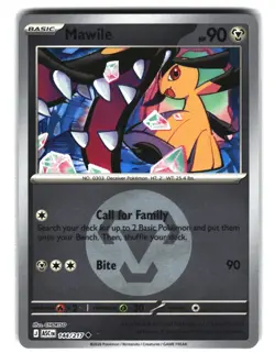 Mawile 144/217 Reverse Holo Common Astral Ascendance ASC Pokemon Card - Image 1
