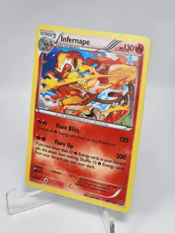 Infernape 20/114 2016 XY Steam Siege Pokemon Card TCG Holo - Image 2