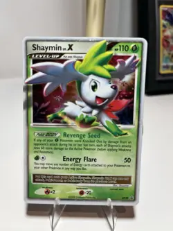 Shaymin LV.X Black Star Promo Holo Card DP39 Pokemon TCG 2007 Diamond & Pearl - Image 1