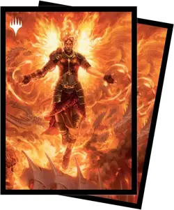 Ultra Pro Magic The Gathering 100ct Card Sleeves March of the Machine Chandra - Image 1