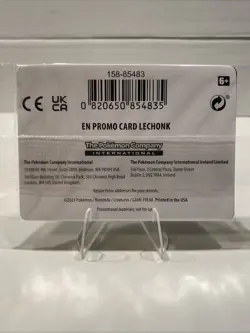 Lechonk - (Best Buy Promo) 156/198 Miscellaneous Cards & Products Reverse Holo - Image 2