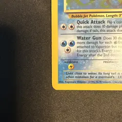 Vaporeon 12/64 Jungle Unlimited Holo Rare Pokemon Card - Image 2